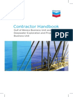 Contractor Handbook: Gulf of Mexico Business Unit and Deepwater Exploration and Projects Business Unit