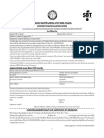 PMJBY Application Form in English