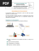 Generalidades de La Documentacion