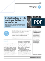 Eradicating Global Poverty A Noble Goal But How Do We Measure It