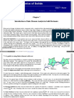 Introduction To Finite Element Analysis in Solid Mechanics: Home Quick Navigation Problems FEA Codes