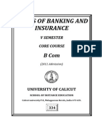 BCom Banking and Insurance