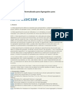 Especificación Normalizada para Agregados para Concreto