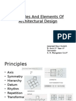 Principles and Elements of Architectural Design