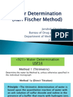 Karl Fischer Titration PDF