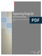 Engineering Design QA: Holistic Workflow Philosophy