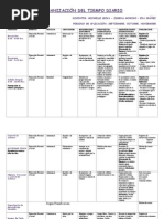 Organización Del Tiempo Diario Sep, Nov