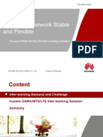 Keep Your Network Stable and Flexible: Huawei GSM/UMTS/LTE Inter-Working Solution