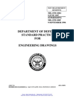 Engineering Drawings (S/S by Asme-Y14.100, Asme-Y14.24, Asme-Y14.35m, and Asme-14.34m)