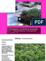 Paisagismo Brasil Moderno e Contemporneo