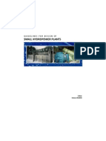 Guidelines For Design of Small Hydropower Plants