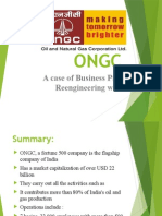 Business Process Re-Engineering at ONGC