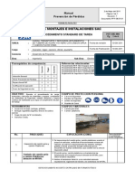 PST Ssk-004 Carga Transporte y Descarga Apilamiento de Tubería de Acero o Hdpe Con Equipo de Izaje