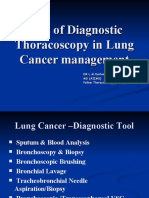 Diagnostic Thoracoscopy (VATS) in Lung Cancer