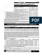 JEE Adv Sample TestPaper ResoNET-2015