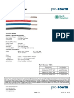 Hook-Up Wire: Specifications