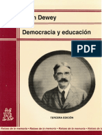 Dewey John Democracia y Educacion PDF