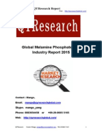 Global Melamine Phosphate (MP) Industry Report 2015