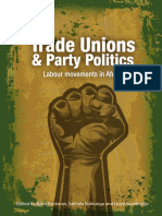 Trade Unions and Party Politics: Labour Movements in Africa