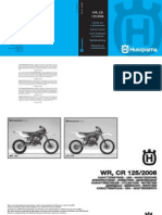 Husqvarna WR-CR 125 Service Manual - 2006