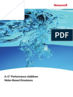 Honeywell Performance Additives Water Based Emulsions Brochure PDF