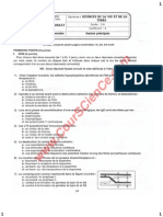 Corrigé Du Sujet Bac SVT 2015