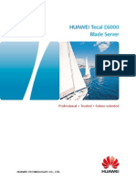 Huawei Tecal E6000H Blade Server Brochure