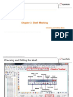 Chapter 3: Shell Meshing: Checking and Editing Mesh