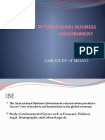 International Business Enviornment: Case Study of Mexico