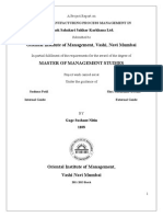 Study of Manufacturing Process Management