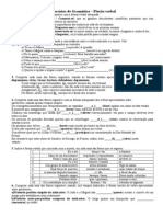 Exercícios de Gramática - Flexão Verbal