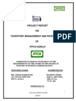 Inventory-Management at IFFCO