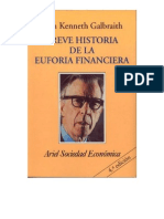 Breve Historia de La Euforia Financiera Por John Kenneth Galbraith