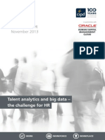 Talent Analytics and Big Data