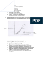 Mid Term Exam Science Form 5