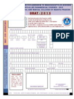 Application Form DMAT - 2015