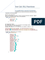 AGA Flow Calc DLL Functions