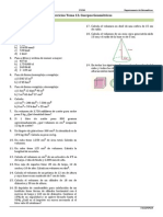 2ESO Ejercicios Tema 12 Volumen Cuerpos Geométricos PDF