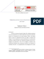 Indigenismo Peruano, La Raza, y Los Peruanos Asiáticos, 1900-1930