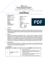 Syllabus - Diseño Urbano PDF