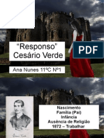 Cesário Verde - Responso