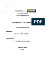 Puntos Geodesicos