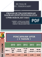 Program Transformasi Daerah (DTP) Peningkatan Upsr Sekolah Takungan