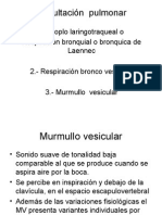 Auscultación Pulmonar