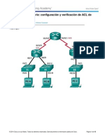 9.5.2.7 Lab - Configuracion y Verificacion de ACL de IPv6