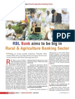 Agriculture, Rural Banking and Priority Sector Lending in India - New Opportunities and Horizons