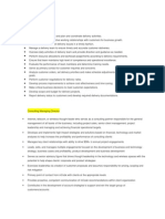 Service Delivery Managment PDF