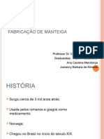 Fabricação de Manteiga