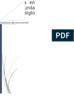 La Ecología en La Segunda Mitad Del Siglo XX