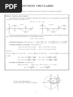 Cours - Fonctions Circulaires